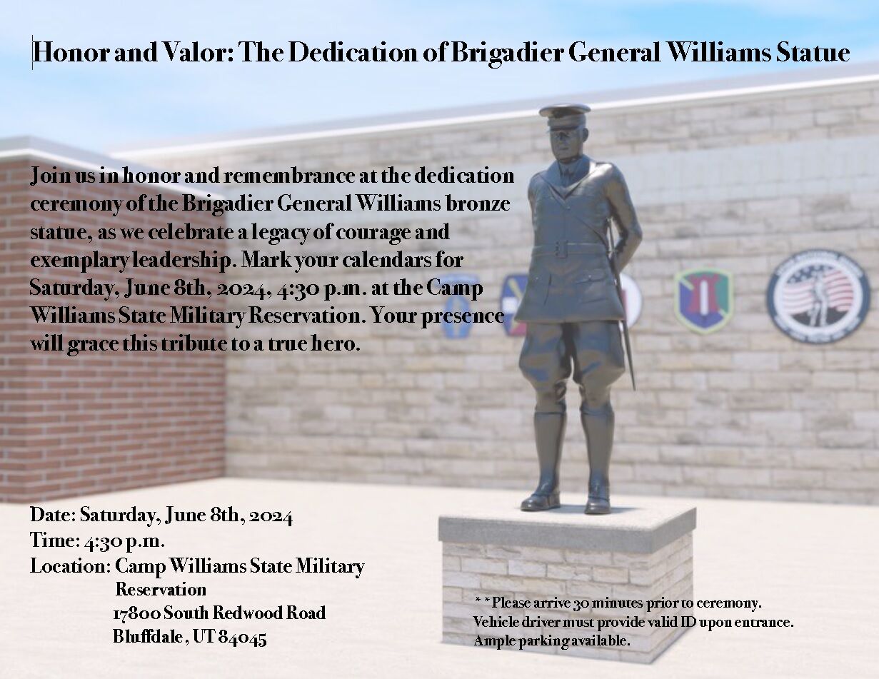 Camp Williams Statue